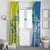 Palau Independence Day Window Curtain Happy 30th Anniversary