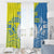 Palau Independence Day Window Curtain Happy 30th Anniversary