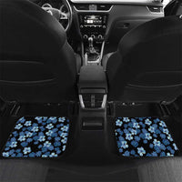 Palau Car Mats Polynesian Dolphin Tropical Hibiscus Style