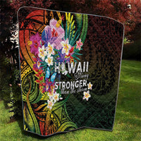 Hawaii Strong Quilt Polynesian Tribal Tropical Flowers LT05 - Polynesian Pride
