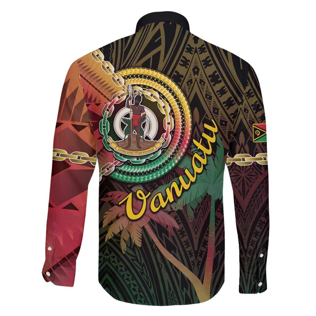 Vanuatu Espiritu Santo Island Family Matching Off Shoulder Short Dress and Hawaiian Shirt Beach Landscape