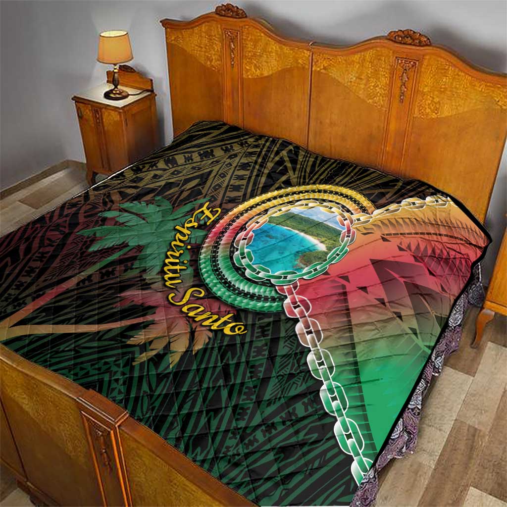 Vanuatu Espiritu Santo Island Quilt Beach Landscape LT05 - Polynesian Pride