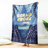 French Polynesia Bora Bora Blanket Beach Landscape Polynesian Style LT05 - Polynesian Pride