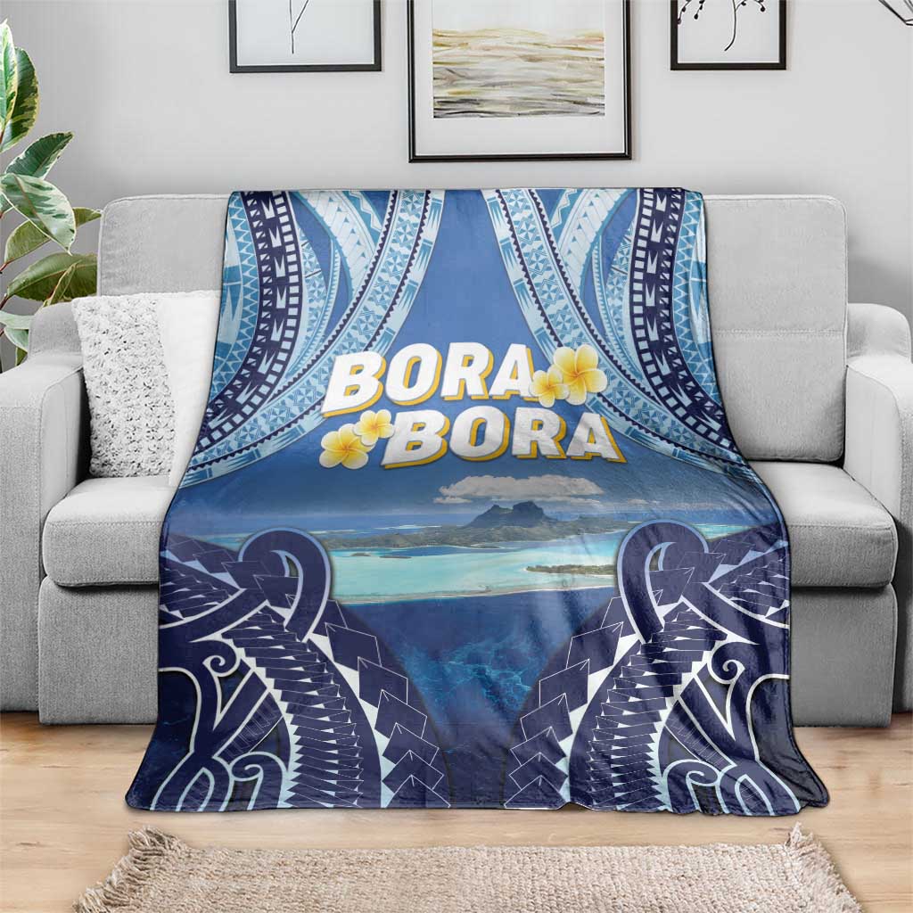 French Polynesia Bora Bora Blanket Beach Landscape Polynesian Style LT05 - Polynesian Pride