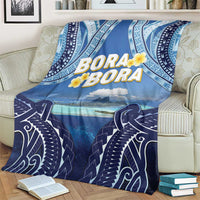 French Polynesia Bora Bora Blanket Beach Landscape Polynesian Style LT05 - Polynesian Pride
