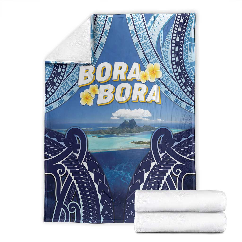 French Polynesia Bora Bora Blanket Beach Landscape Polynesian Style LT05 - Polynesian Pride