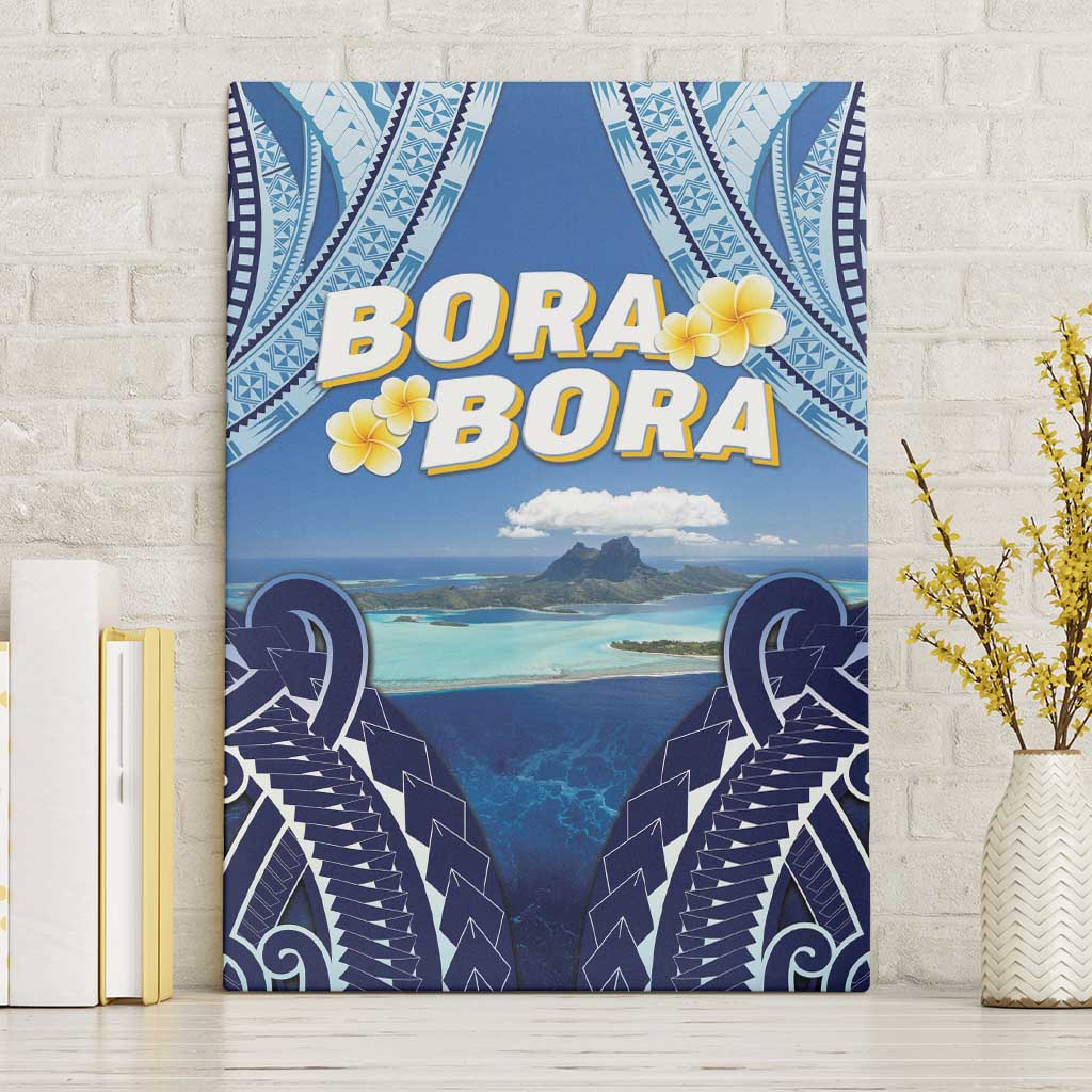 French Polynesia Bora Bora Canvas Wall Art Beach Landscape Polynesian Style