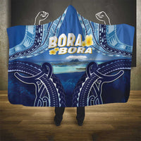 French Polynesia Bora Bora Hooded Blanket Beach Landscape Polynesian Style LT05 - Polynesian Pride