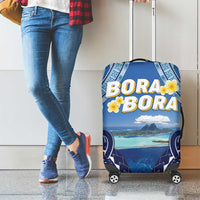 French Polynesia Bora Bora Luggage Cover Beach Landscape Polynesian Style LT05 - Polynesian Pride
