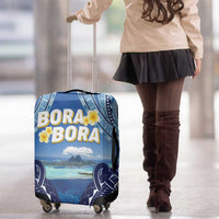 French Polynesia Bora Bora Luggage Cover Beach Landscape Polynesian Style LT05 - Polynesian Pride
