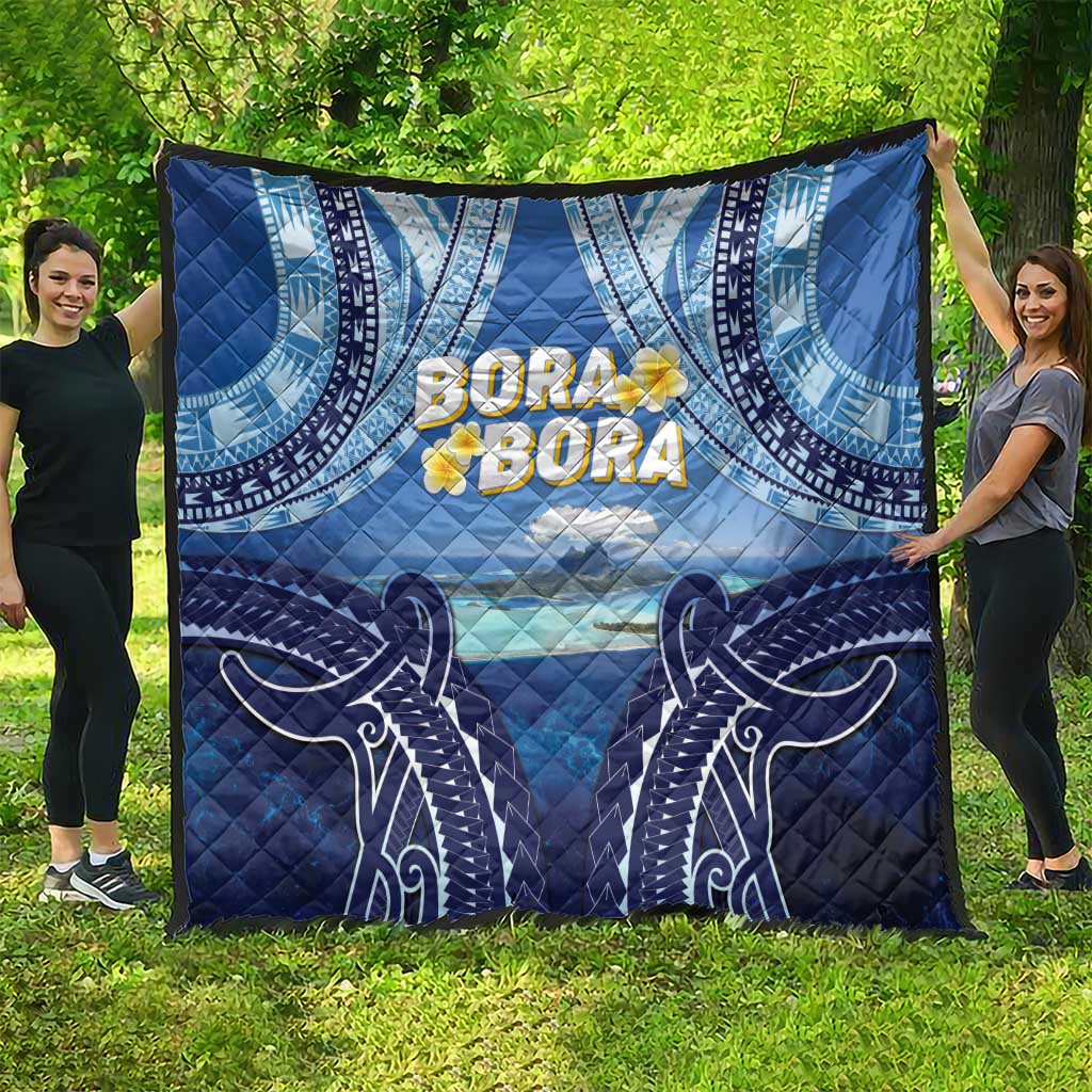 French Polynesia Bora Bora Quilt Beach Landscape Polynesian Style LT05 - Polynesian Pride