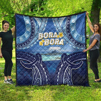 French Polynesia Bora Bora Quilt Beach Landscape Polynesian Style LT05 - Polynesian Pride