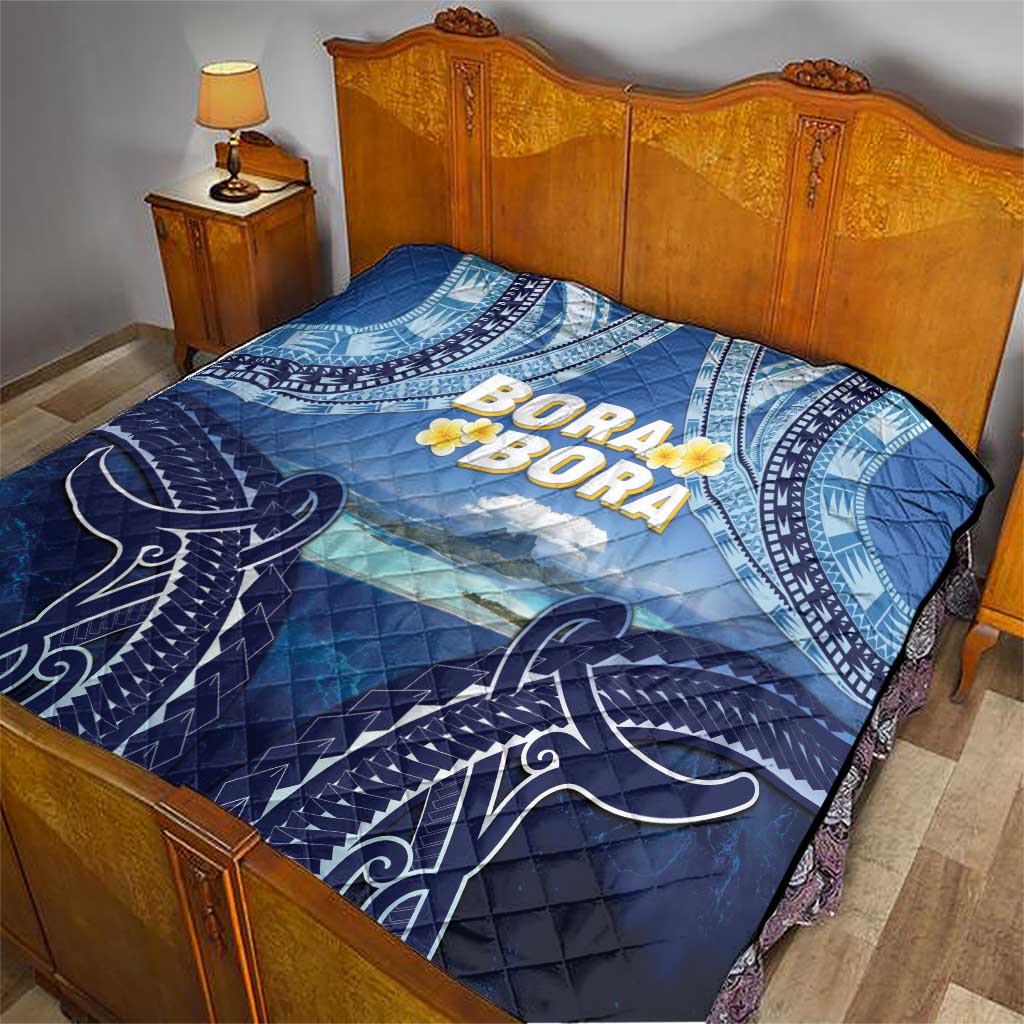 French Polynesia Bora Bora Quilt Beach Landscape Polynesian Style LT05 - Polynesian Pride