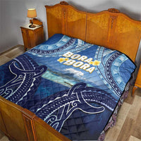 French Polynesia Bora Bora Quilt Beach Landscape Polynesian Style LT05 - Polynesian Pride