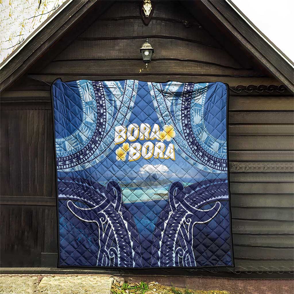 French Polynesia Bora Bora Quilt Beach Landscape Polynesian Style LT05 - Polynesian Pride