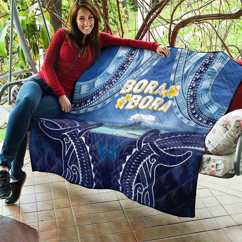 French Polynesia Bora Bora Quilt Beach Landscape Polynesian Style LT05 - Polynesian Pride