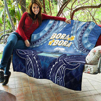 French Polynesia Bora Bora Quilt Beach Landscape Polynesian Style LT05 - Polynesian Pride