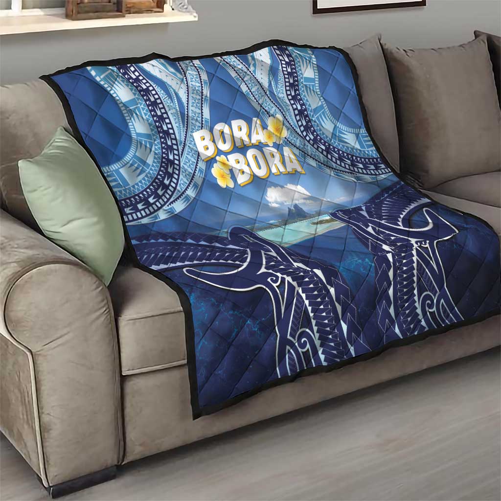 French Polynesia Bora Bora Quilt Beach Landscape Polynesian Style LT05 - Polynesian Pride