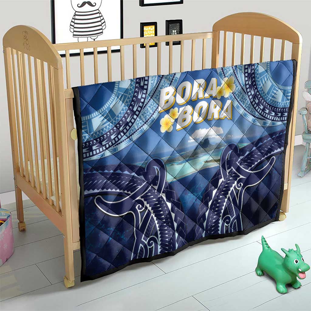 French Polynesia Bora Bora Quilt Beach Landscape Polynesian Style LT05 - Polynesian Pride