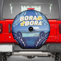 French Polynesia Bora Bora Spare Tire Cover Beach Landscape Polynesian Style LT05 - Polynesian Pride