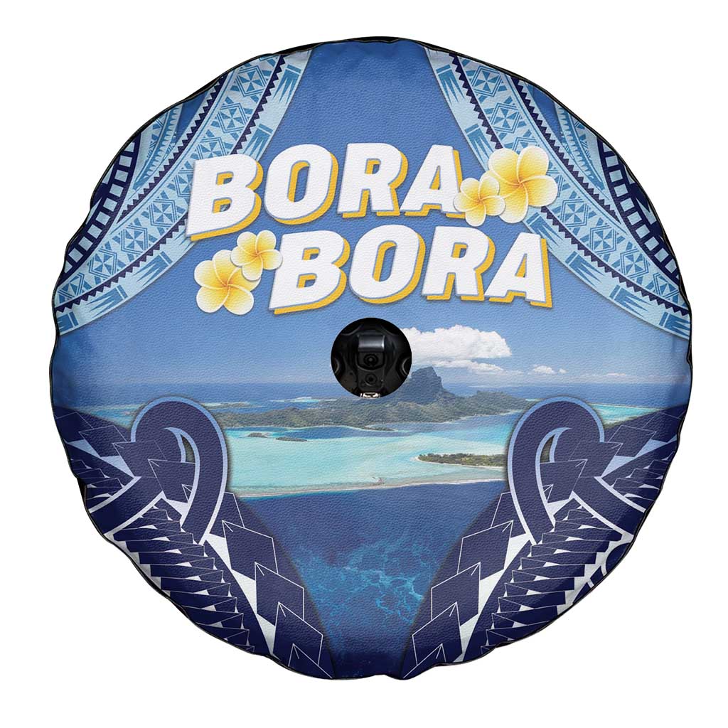 French Polynesia Bora Bora Spare Tire Cover Beach Landscape Polynesian Style LT05 - Polynesian Pride