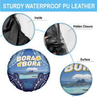 French Polynesia Bora Bora Spare Tire Cover Beach Landscape Polynesian Style LT05 - Polynesian Pride