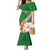 Personalised Marshall Islands Kwajalein Atoll Family Matching Mermaid Dress and Hawaiian Shirt Polynesian Tribal Tattoo