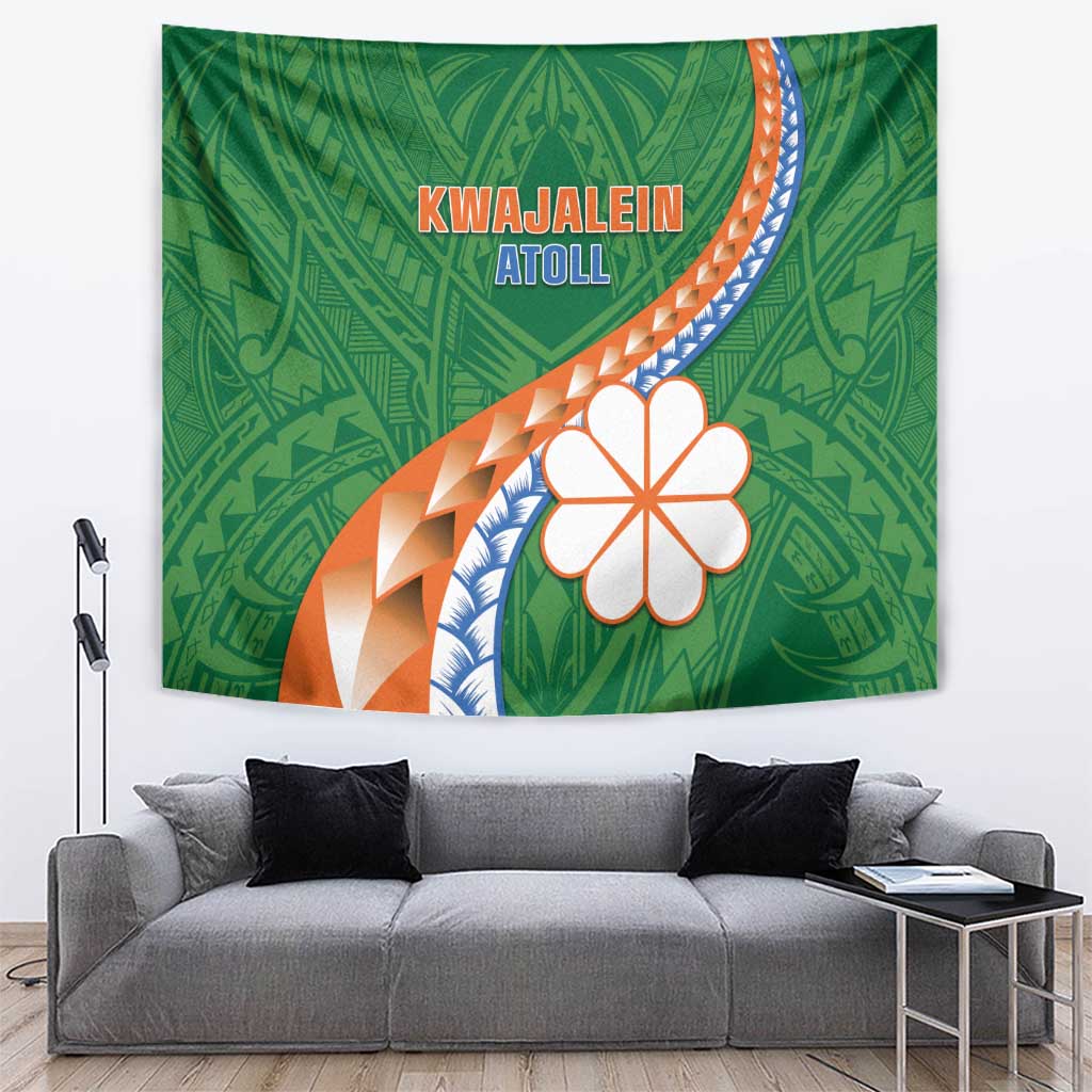 Marshall Islands Kwajalein Atoll Tapestry Polynesian Tribal Tattoo