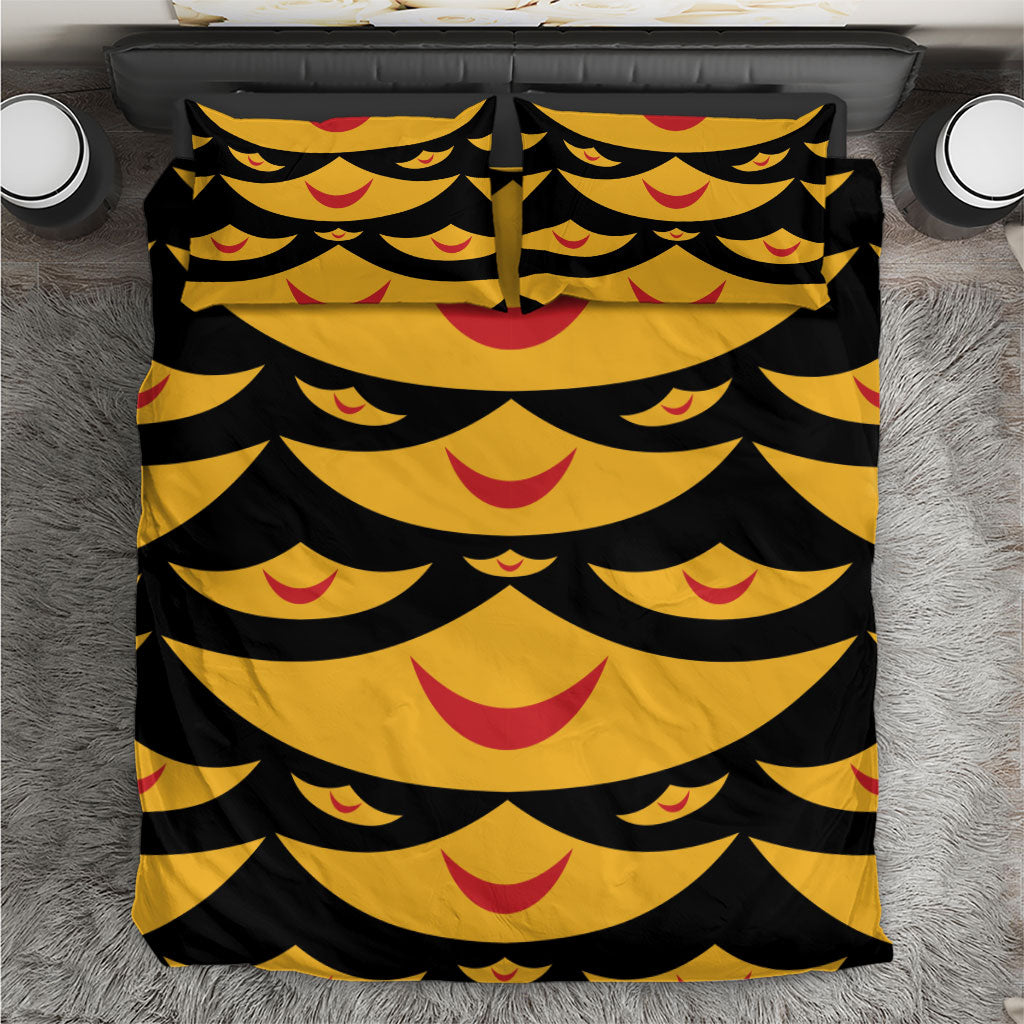 Hawaii Ahu Ula Inspired Bedding Set Black Version