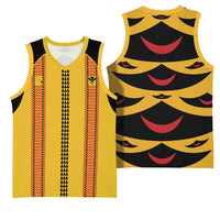 Hawaii Ahu Ula Inspired Basketball Jersey Yellow Version LT05 - Polynesian Pride