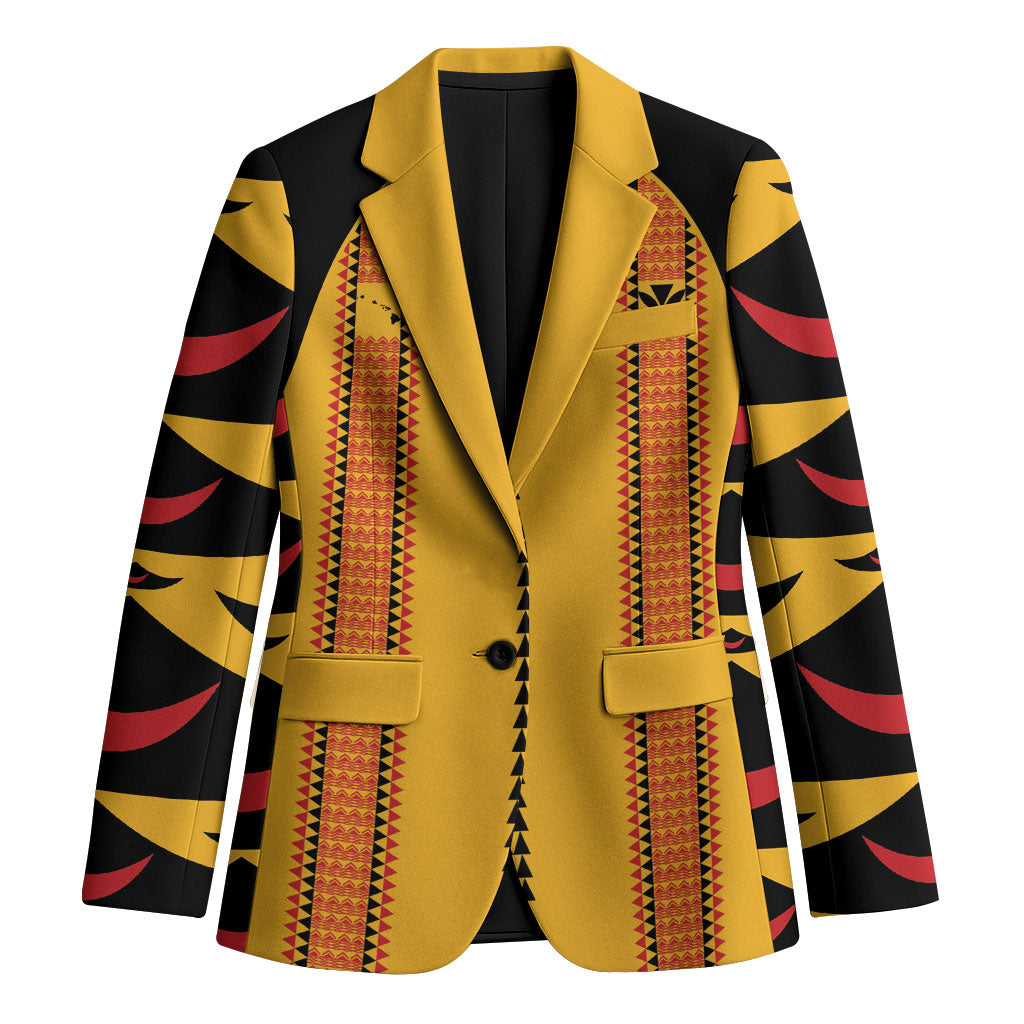 Hawaii Ahu Ula Inspired Blazer Yellow Version
