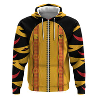 Hawaii Ahu Ula Inspired Hoodie Yellow Version LT05 Zip Hoodie Yellow - Polynesian Pride