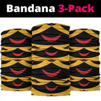 Hawaii Ahu Ula Inspired Neck Gaiter Yellow Version LT05 package One Size: 25*50cm Yellow - Polynesian Pride