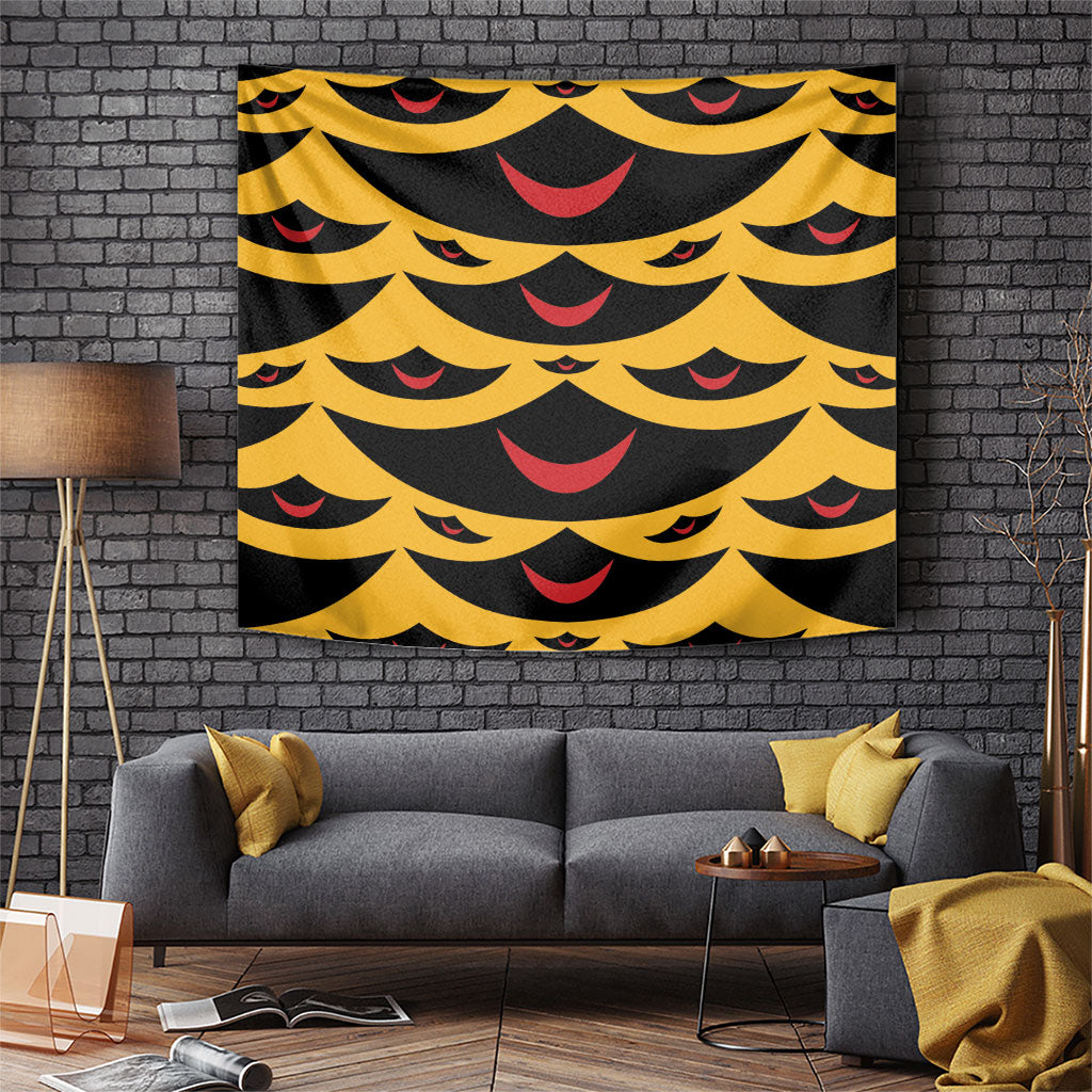 Hawaii Ahu Ula Inspired Tapestry Yellow Version