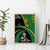 New Zealand And South Africa Rugby Canvas Wall Art 2023 Springboks Combine All Black Silver Fern LT05 - Polynesian Pride