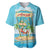 Aloha Hawaii Baseball Jersey Funny Macaw Parrot Tropical Vibe