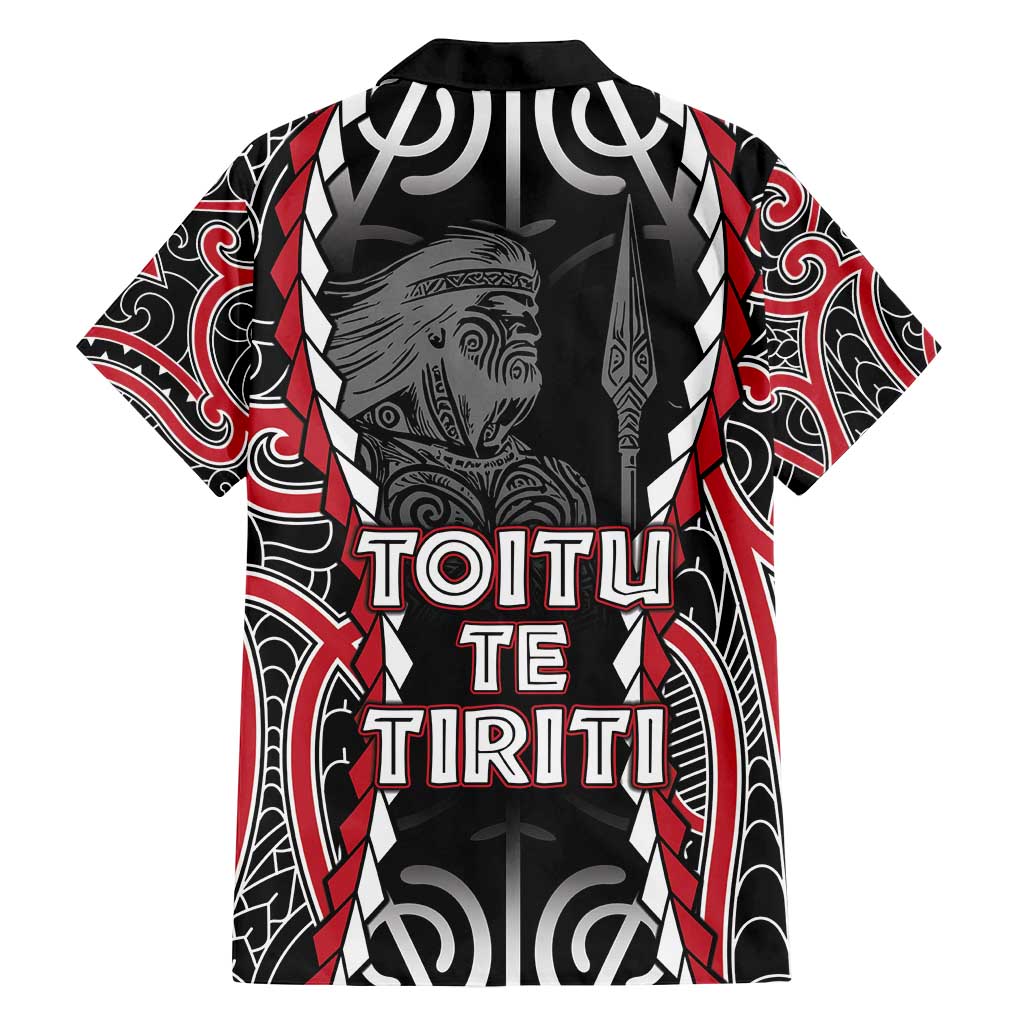 Aotearoa Waitangi Day Family Matching Long Sleeve Bodycon Dress and Hawaiian Shirt Maori Warrior Tribal Tattoo LT05 - Polynesian Pride