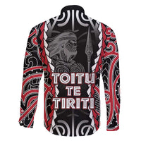 Aotearoa Waitangi Day Family Matching Mermaid Dress and Hawaiian Shirt Maori Warrior Tribal Tattoo LT05 - Polynesian Pride