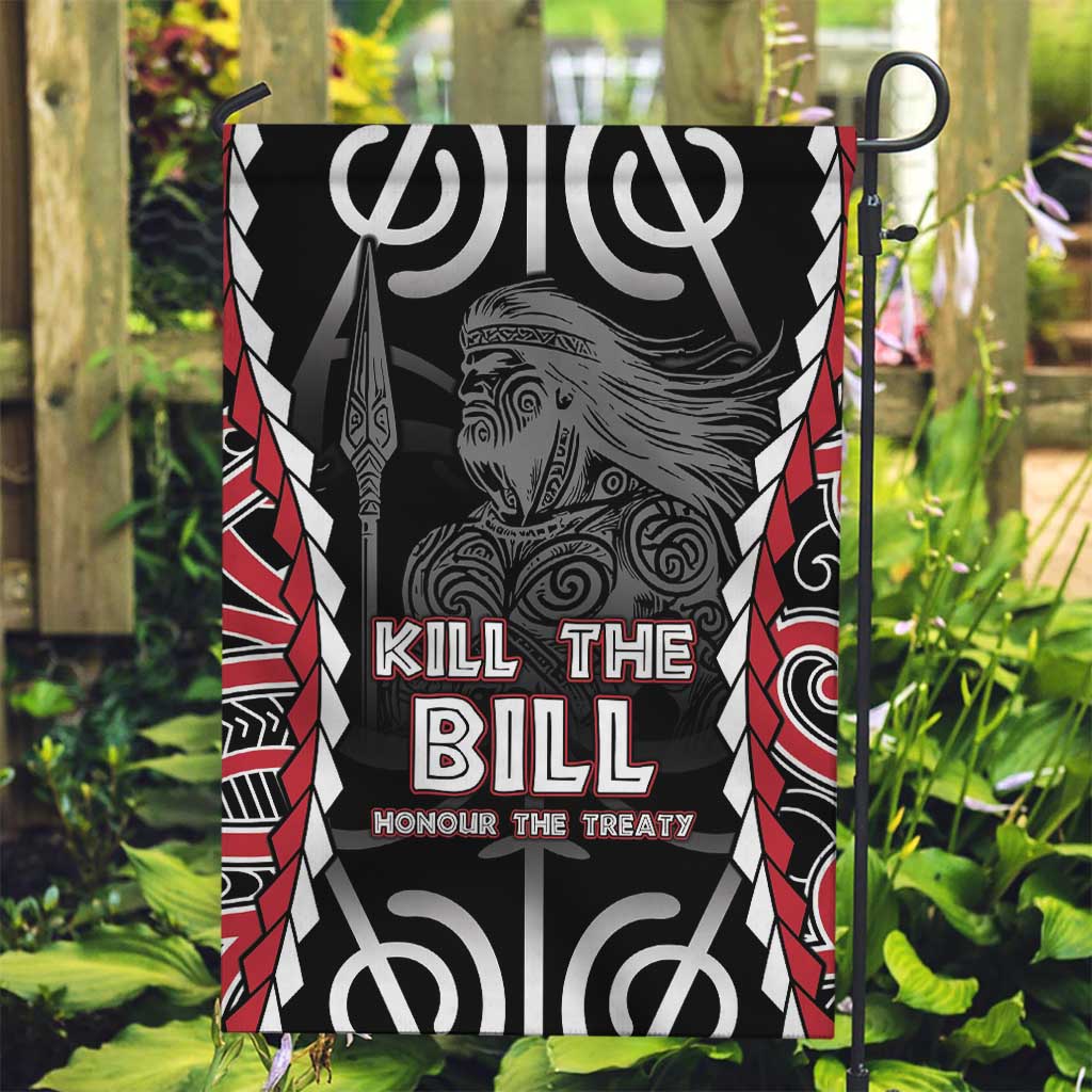Aotearoa Waitangi Day Garden Flag Maori Warrior Tribal Tattoo