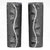 Hawaii Maile Lei Skinny Tumbler With Gray Monstera Pattern