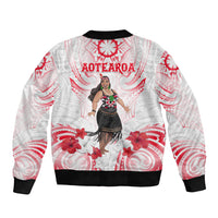 New Zealand Women's Day Bomber Jacket Maori Wahine Polynesian Pattern LT05 - Polynesian Pride