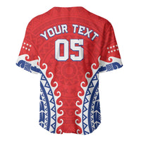 Custom Tuamotu Archipelago Baseball Jersey Polynesian Tribal Tattoo