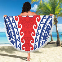 Custom Tuamotu Archipelago Beach Blanket Polynesian Tribal Tattoo