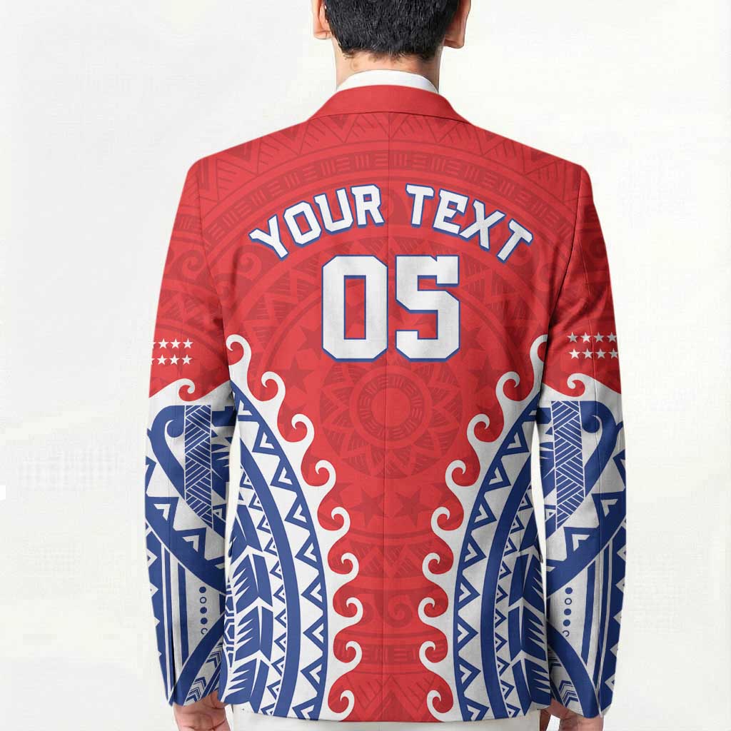 Custom Tuamotu Archipelago Blazer Polynesian Tribal Tattoo LT05 - Polynesian Pride