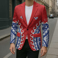 Custom Tuamotu Archipelago Blazer Polynesian Tribal Tattoo LT05 - Polynesian Pride