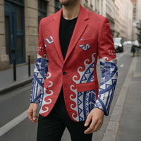 Custom Tuamotu Archipelago Blazer Polynesian Tribal Tattoo LT05 - Polynesian Pride