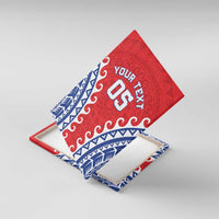 Custom Tuamotu Archipelago Canvas Wall Art Polynesian Tribal Tattoo