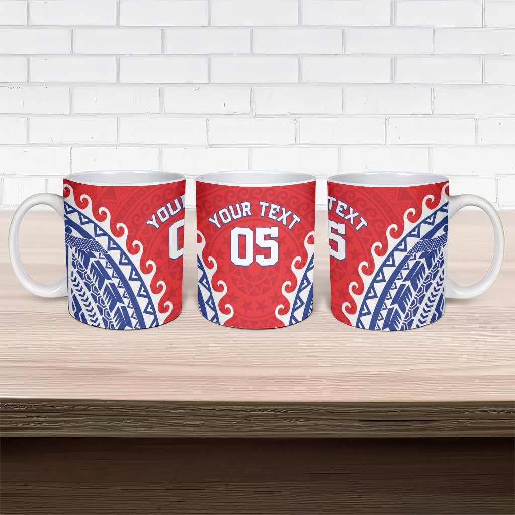 Custom Tuamotu Archipelago Ceramic Mug Polynesian Tribal Tattoo LT05 - Polynesian Pride