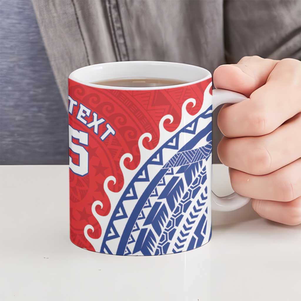 Custom Tuamotu Archipelago Ceramic Mug Polynesian Tribal Tattoo LT05 - Polynesian Pride