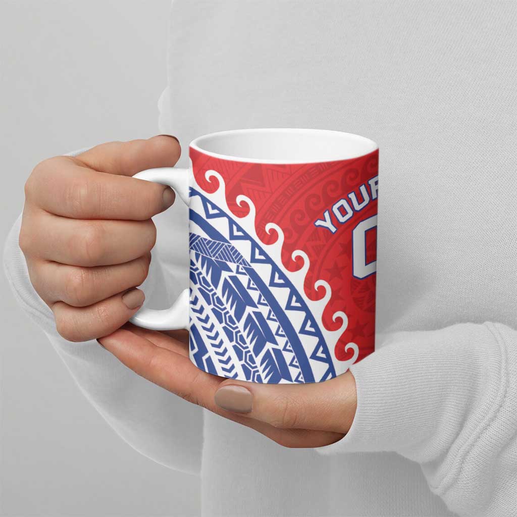 Custom Tuamotu Archipelago Ceramic Mug Polynesian Tribal Tattoo LT05 - Polynesian Pride